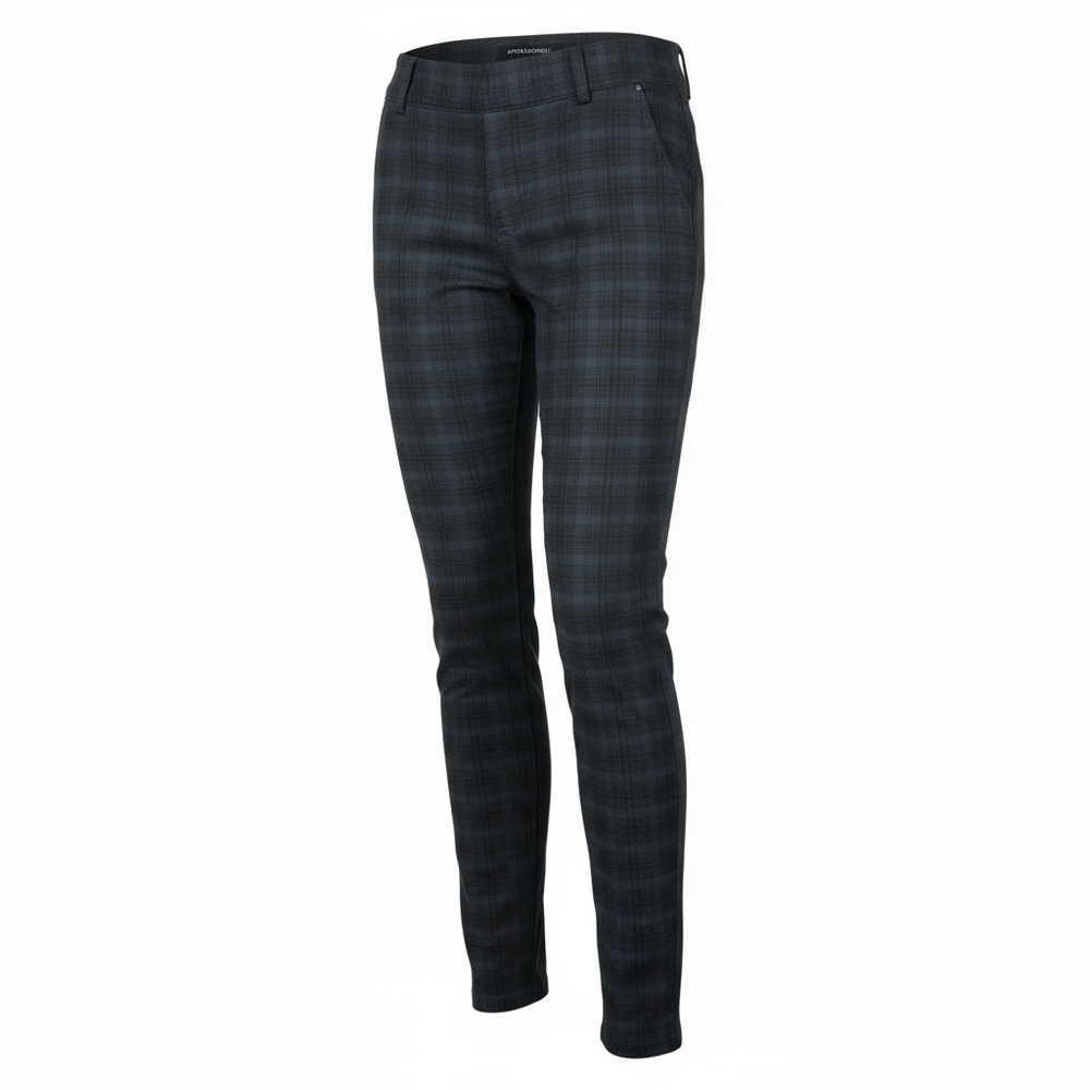 Liverpool Women’s Kennedy Printed Skinny Pant Navy Size 2